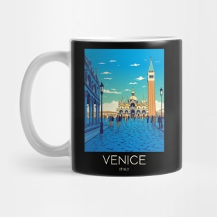 A Pop Art Travel Print of Venice - Italy Mug